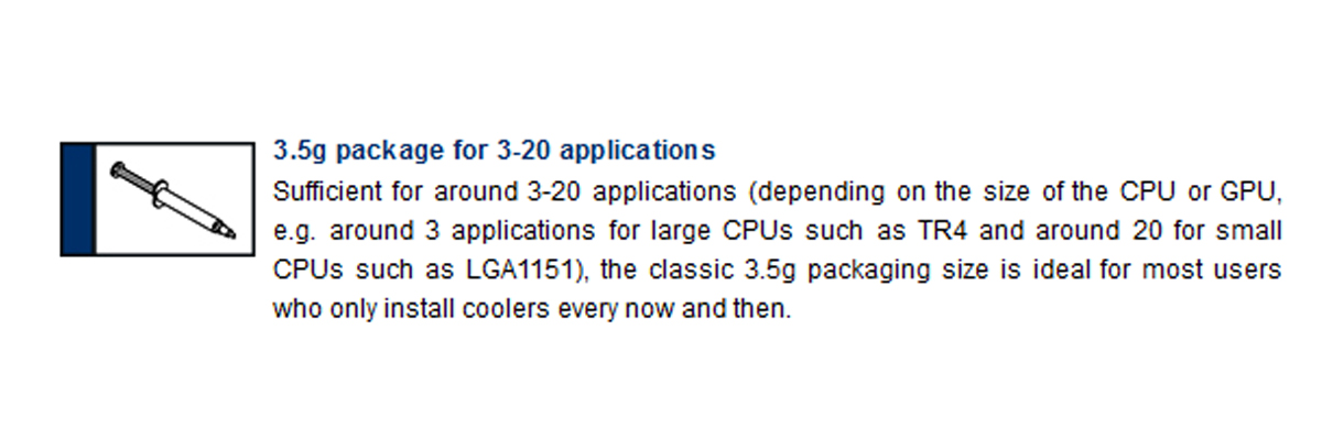 Noctua NT-H2 3.5g - Thermal Paste Noctua NT-H2 3.5g - Thermal Paste
