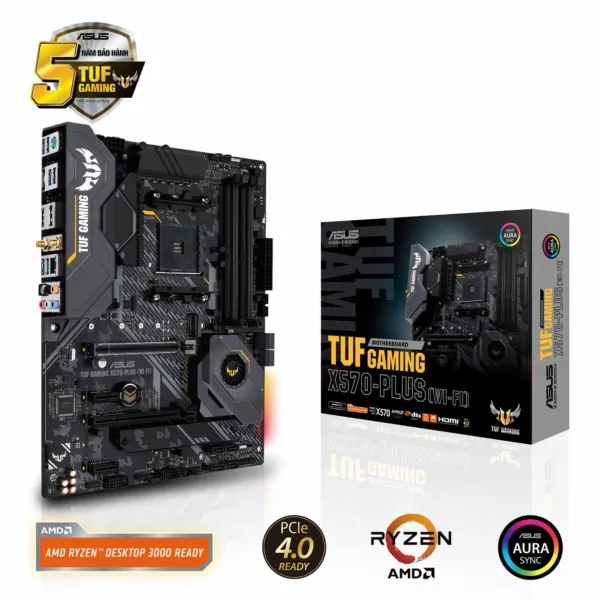 Asus TUF GAMING X570-PLUS (WI-FI) - Socket AM4