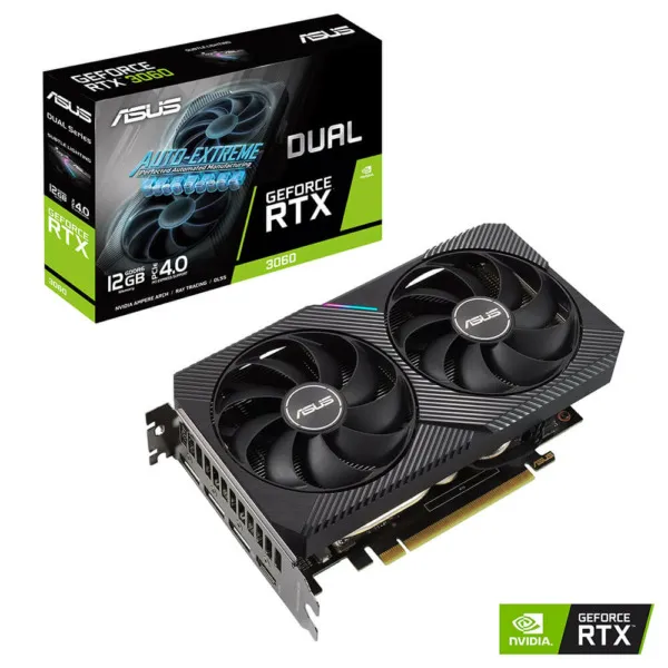 Asus DUAL GeForce RTX™ 3060 OC 12G - 12GB GDDR6