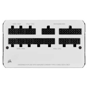 Corsair RM850 White 2021 H6 Corsair RM850 White 2021 - 850 Watt 80 PLUS Gold Fully Modular ATX PSU