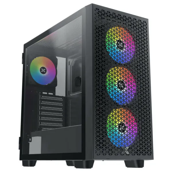 XIGMATEK GAMING X III PRO 4FX - Mid Tower Case (4x Fan)