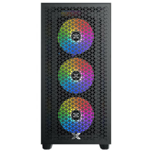 XIGMATEK GAMING X III PRO 4FX - Mid Tower Case (4x Fan)