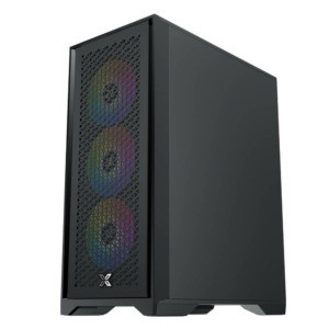 Xigmatek Lux S 3FX H03 XIGMATEK LUX S 3FX - Mid Tower Case (3x Fan)