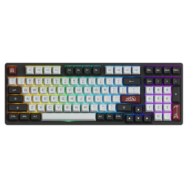 AKKO 3098S Dracula Castle - AKKO CS Jelly sw / Hotswap Keyboard