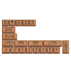 AKKO 3098S World Tour London h7 AKKO 3098S World Tour London - AKKO CS Jelly sw / Hotswap Keyboard