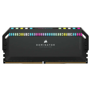 Corsair DOMINATOR® PLATINUM RGB Black - 64GB (2x32GB) DDR5 - Bus 6000MHz Cas 40