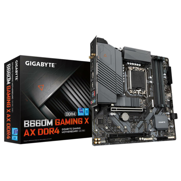 Gigabyte B660M GAMING X AX DDR4 – Socket 1700