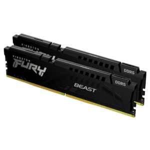 Kingston Fury FURY Beast Black DDR5 Kit of 2 H2 Kingston Fury Beast Black - 32GB (2x16GB) DDR5 - Bus 5600MHz Cas 40
