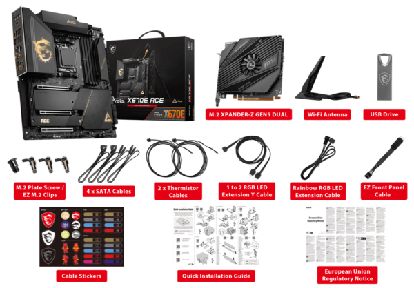 MSI MEG X670E ACE - Socket AM5