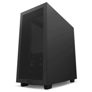 NZXT H7 Flow Matte Black H3 NZXT H7 Flow - Black - Mid-Tower Airflow Case