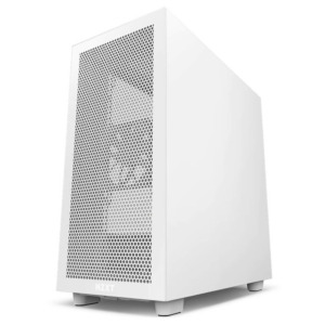 NZXT H7 Flow Matte White H3 NZXT H7 Flow - White - Mid-Tower Airflow Case