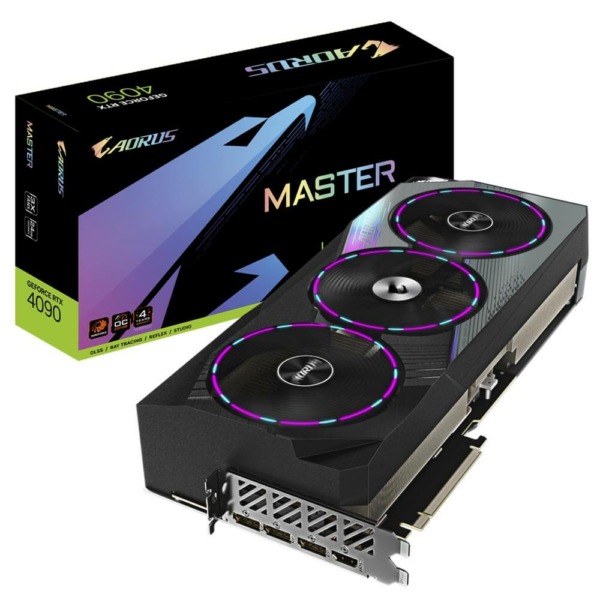Gigabyte AORUS GeForce RTX™ 4090 MASTER 24G – 24GB GDDR6X