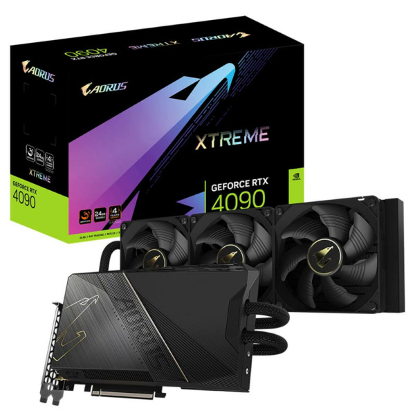 Gigabyte AORUS GeForce RTX™ 4090 XTREME WATERFORCE 24G – 24GB GDDR6X