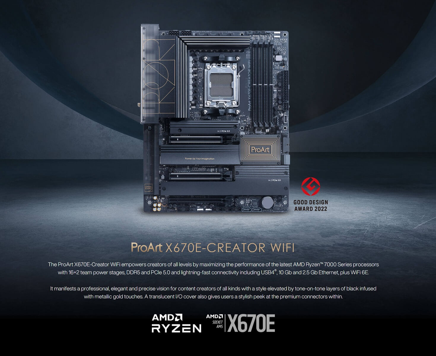 ASUS ProArt X670E CREATOR WIFI Asus ProArt X670E-Creator WiFi - Socket AM5