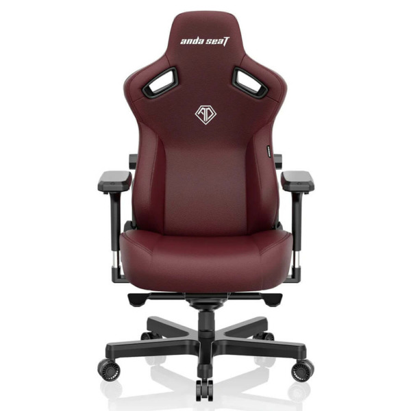 Andaseat Kaiser 3 Classic Maroon – Premium PVC Leather – Ultimate Ergonomic Gaming Chair - L