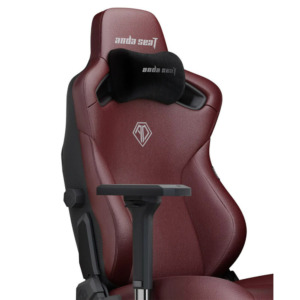 Andaseat Kaiser 3 Classic Maroon H3 Andaseat Kaiser 3 Classic Maroon - Premium PVC Leather - Ultimate Ergonomic Gaming Chair