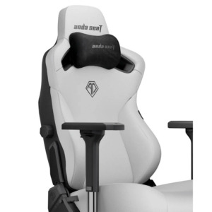 Andaseat Kaiser 3 Cloudy White H4 Andaseat Kaiser 3 Cloudy White - Premium PVC Leather - Ultimate Ergonomic Gaming Chair