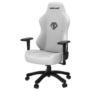 Andaseat Phantom 3 Cloudy White - Premium PVC Leather - Office Gaming Chair
