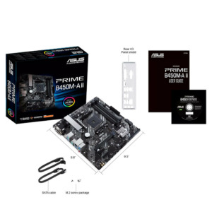 Asus PRIME B450M A II h7 Asus PRIME B450M-A II - Socket AM4
