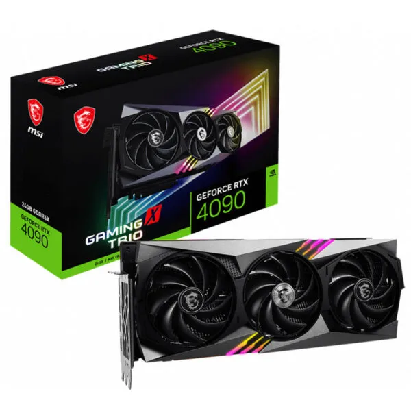 MSI GeForce RTX™ 4090 GAMING X TRIO 24G - 24GB GDDR6X