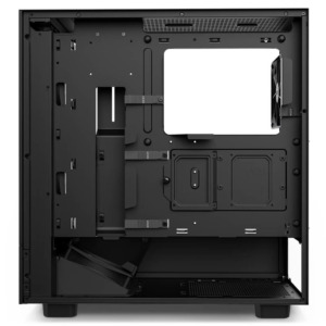 NZXT H5 Flow Matte Black H06 NZXT H5 Flow - Black - Compact Mid-tower Airflow Case