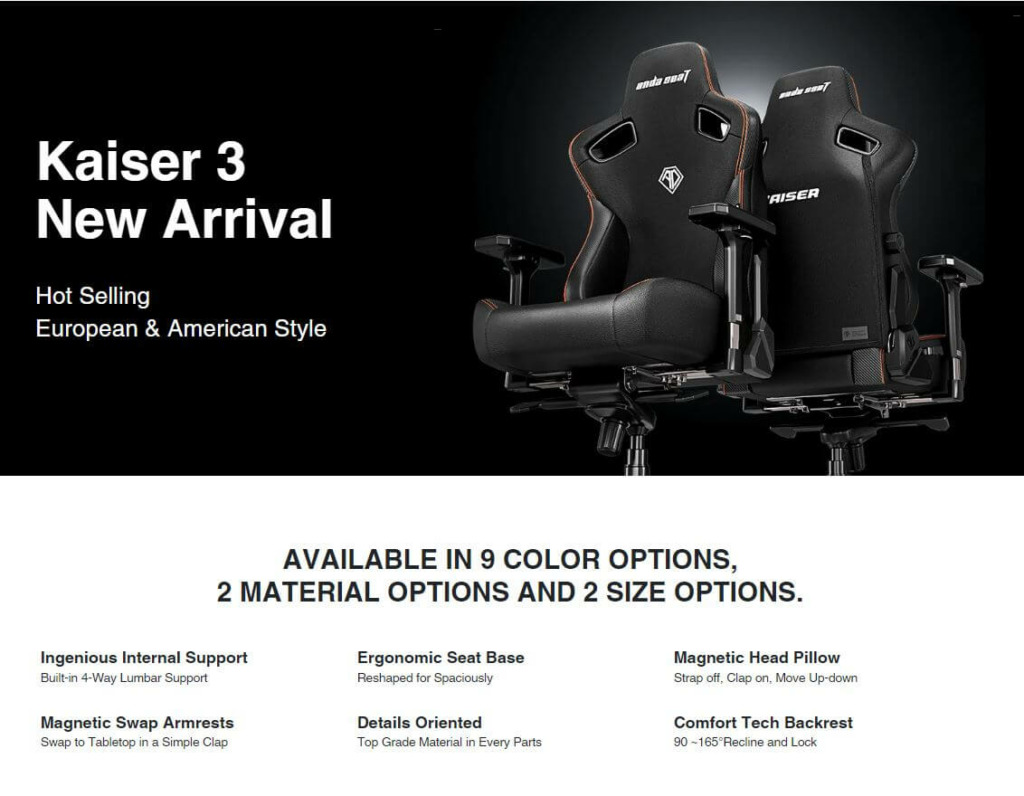 andaseat Kaiser 3 1 andaseat Kaiser 3