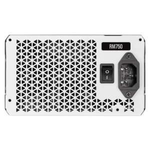 Corsair RM750 White 2021 h4 Corsair RM750 White — 750 Watt 80 PLUS Gold - Fully Modular ATX PSU