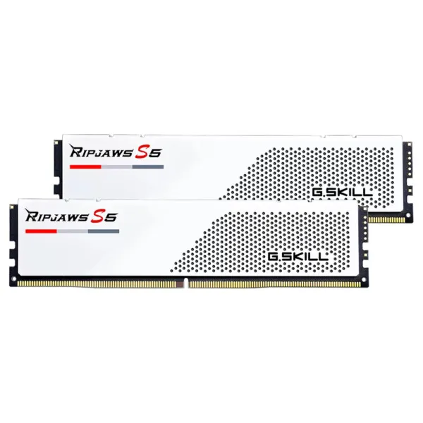 GSkill RipJaws S5 Matte White - 32GB (2x16GB) DDR5 - Bus 5600MHz Cas 46 (F5-5600J4645A16GX2-RS5W)