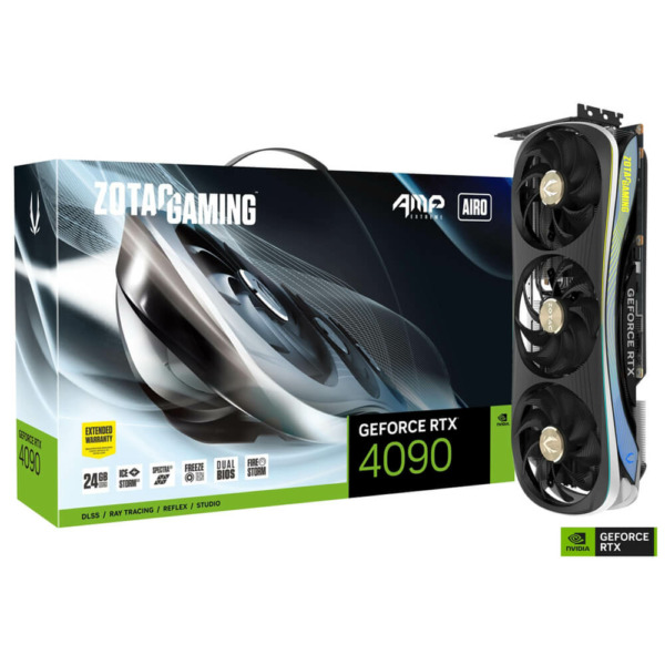 ZOTAC GAMING GeForce RTX™ 4090 AMP Extreme AIRO – 24GB GDDR6X