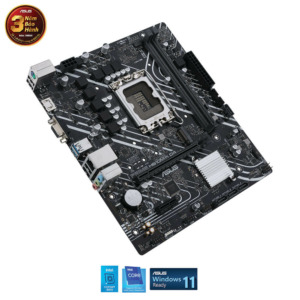 Asus Prime H610M K D4 Socket 1700 H3 Asus Prime H610M-K D4 - Socket 1700