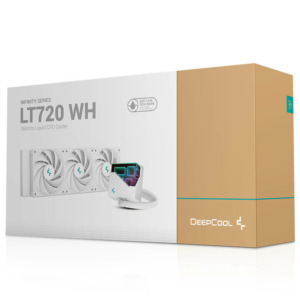 DeepCool LT720 WHITE - 360mm AIO Liquid CPU Cooler