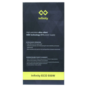 Infinity ECO 550W Single Rail – True Power