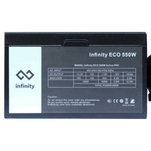 Infinity ECO 550W Single Rail – True Power