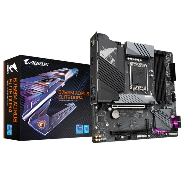 Gigabyte B760M AORUS ELITE DDR4 (rev. 1.0) - Socket 1700