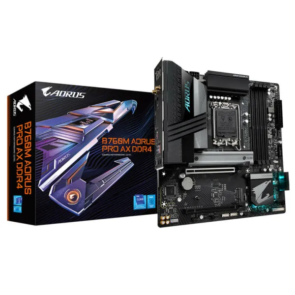 Gigabyte B760M AORUS PRO AX DDR4 (rev. 1.0) - Socket 1700