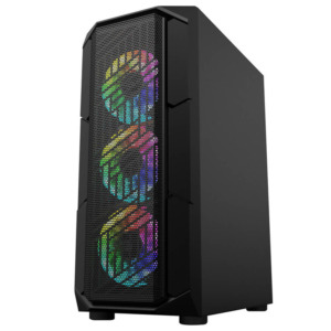 1STPLAYER XF Black Mid-Tower Gaming Case