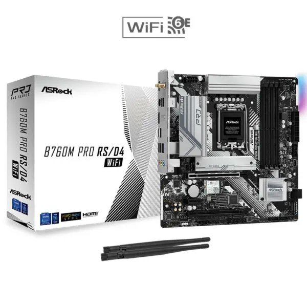 ASRock B760M Pro RS/D4 WiFi - Socket 1700