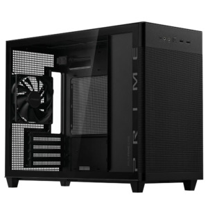 ASUS Prime AP201 Black - Tempered Glass MicroATX Case