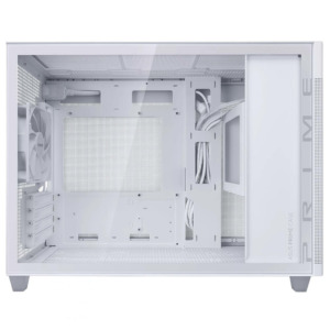 ASUS Prime AP201 White H07 ASUS Prime AP201 White - Tempered Glass MicroATX Case