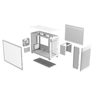 ASUS Prime AP201 White H10 ASUS Prime AP201 White - Tempered Glass MicroATX Case