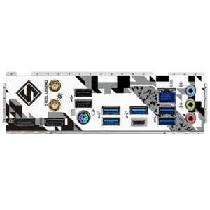 AsRock B760M Steel Legend Wifi DDR5 H6 ASRock B760M Steel Legend WiFi - Socket 1700