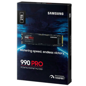 Samsung 990 PRO 2TB – M.2 2280 PCIe Gen 4.0 x4 NVMe SSD