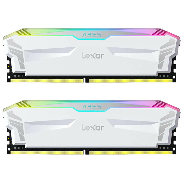 Lexar ARES RGB – 16GB (2x8GB) DDR4 – Bus 3866 MHz Cas 19 – LD4EU008G-R3866GDWA