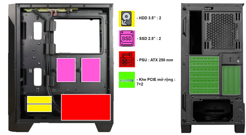 Review Case Infinity X H2 Infinity X - ATX Gaming Chassis