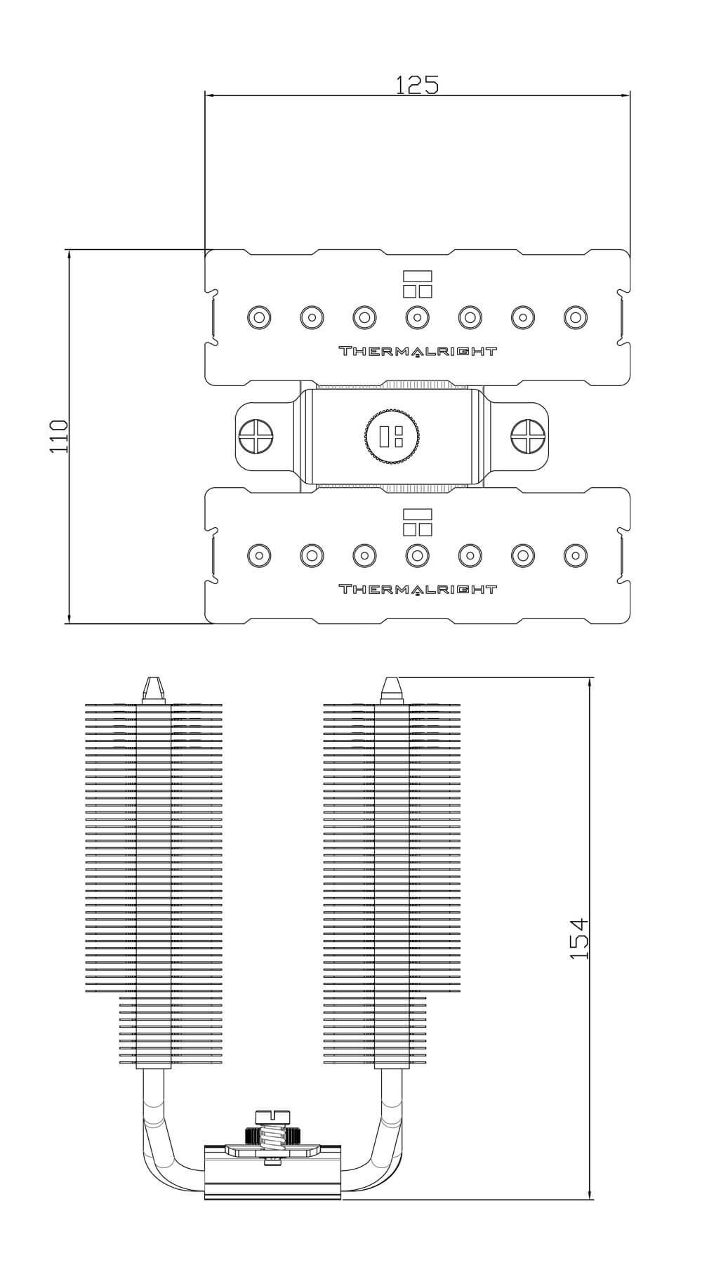 Thermalright Phantom Spirit 120 SE Thermalright Phantom Spirit 120 SE - CPU Air Cooler