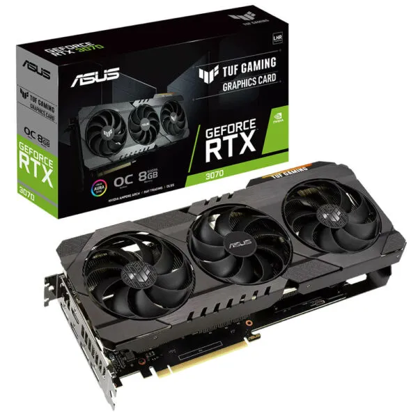 Asus TUF Gaming GeForce RTX™ 3070 V2 OC Edition - 8GB GDDR6 V2