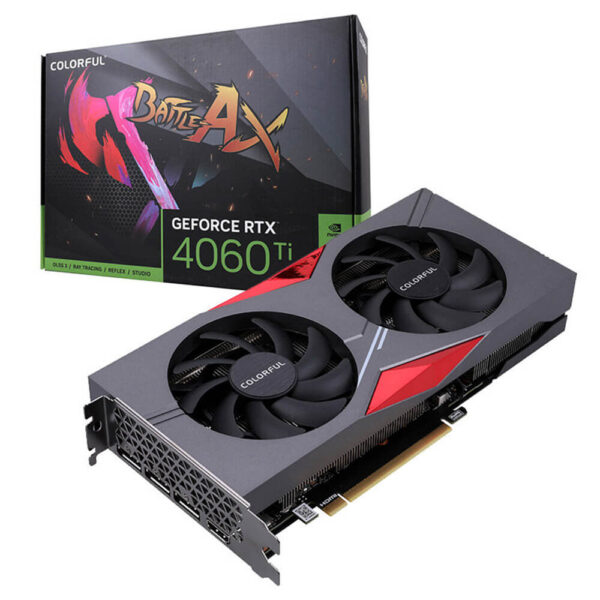 Colorful GeForce RTX 4060 Ti NB DUO 8GB V H1 Colorful GeForce RTX 4060Ti NB DUO 8GB-V - 8GB GDDR6