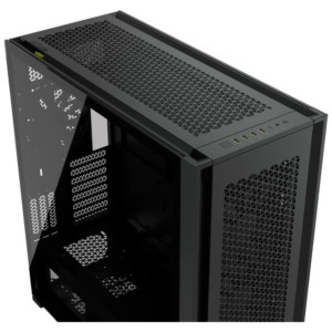Corsair 7000D Airflow TG Black H6 Corsair 7000D Airflow Black - Tempered Glass Full-Tower ATX Case