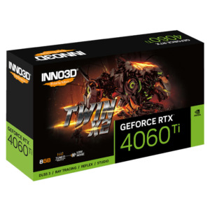 INNO3D GEFORCE RTX 4060 Ti 8GB TWIN X2 H3 INNO3D GEFORCE RTX 4060 Ti 8GB TWIN X2 - 8GB GDDR6