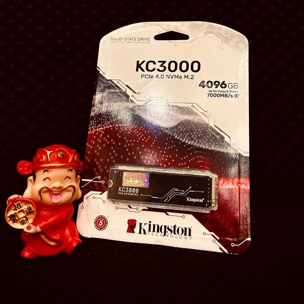 KC3000 4TB 1 Kingston KC3000 4TB – PCIe 4.0×4 NVMe SSD